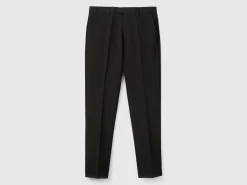 Regular fit formal chinos