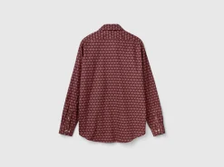 Regular fit patterned shirt