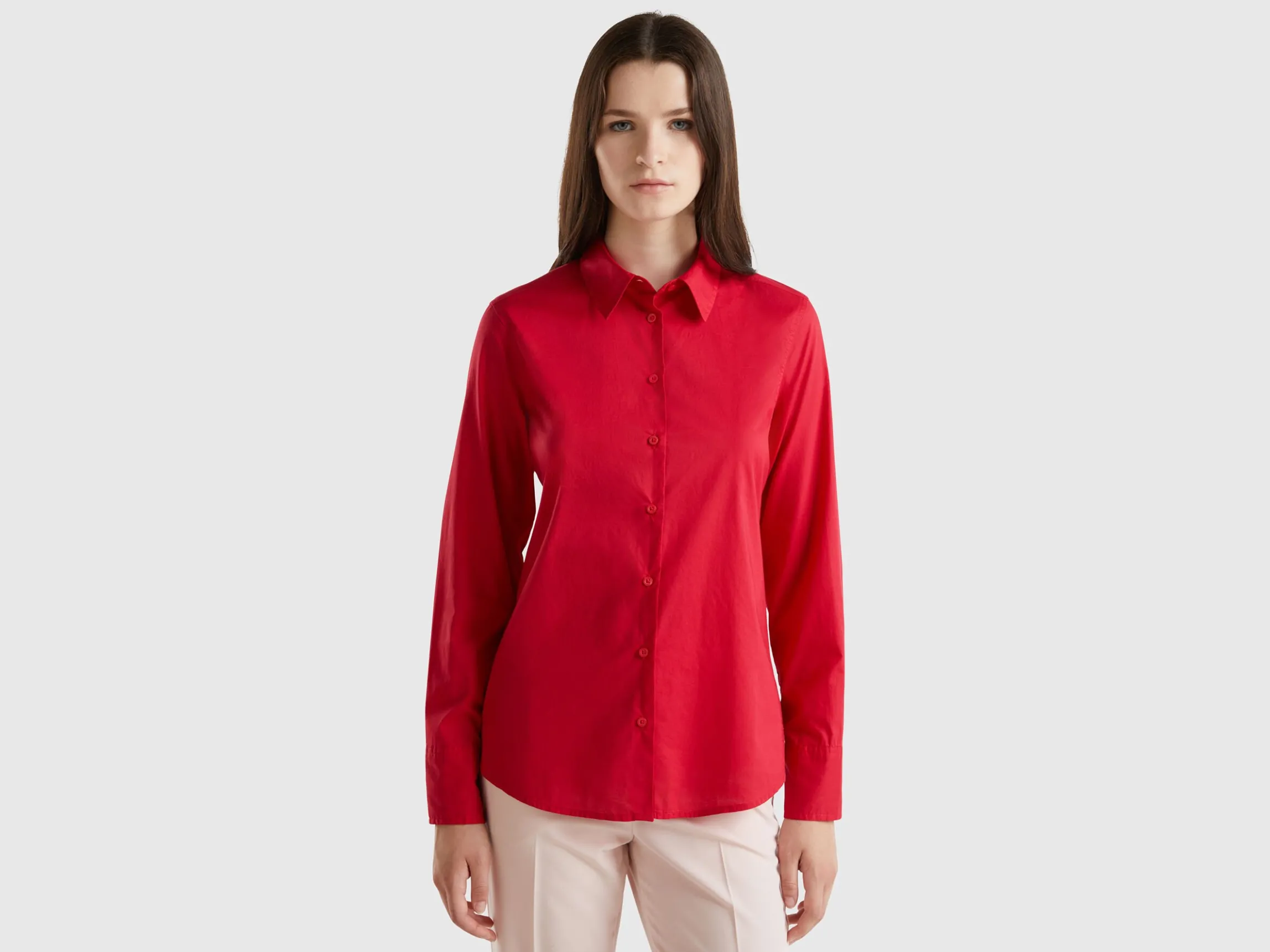 Regular fit shirt in light cotton