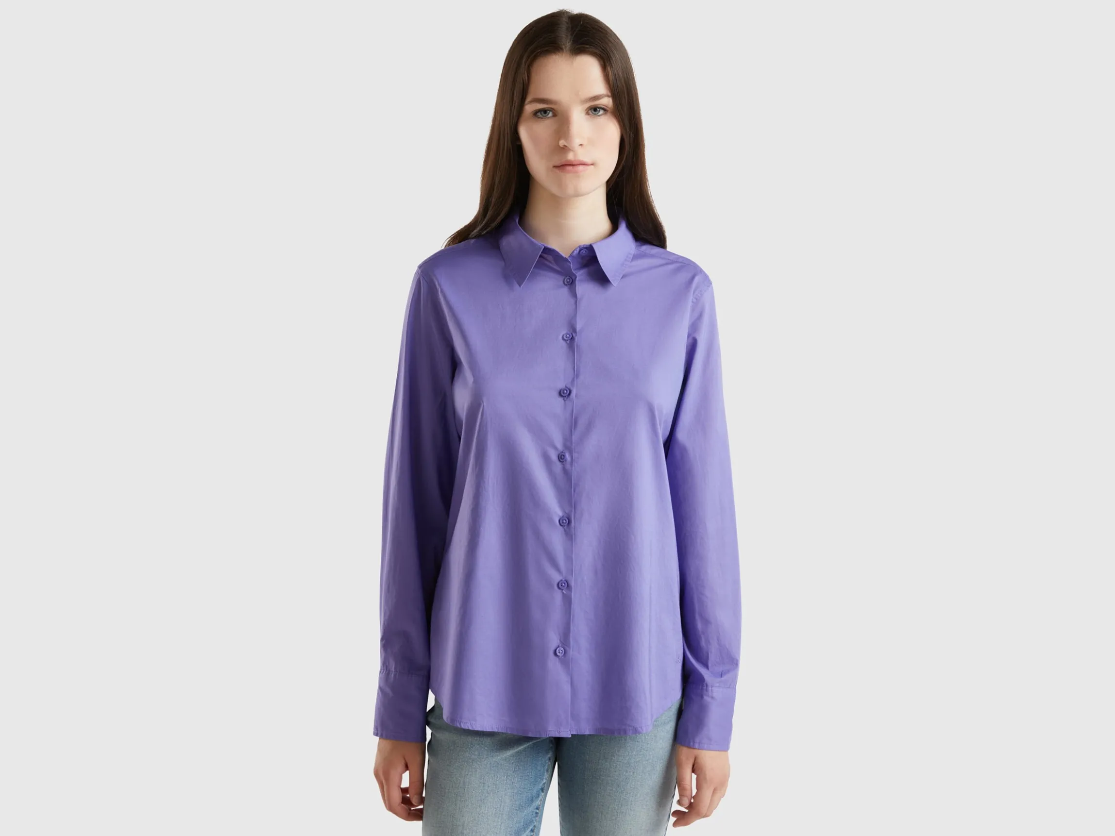 Regular fit shirt in light cotton