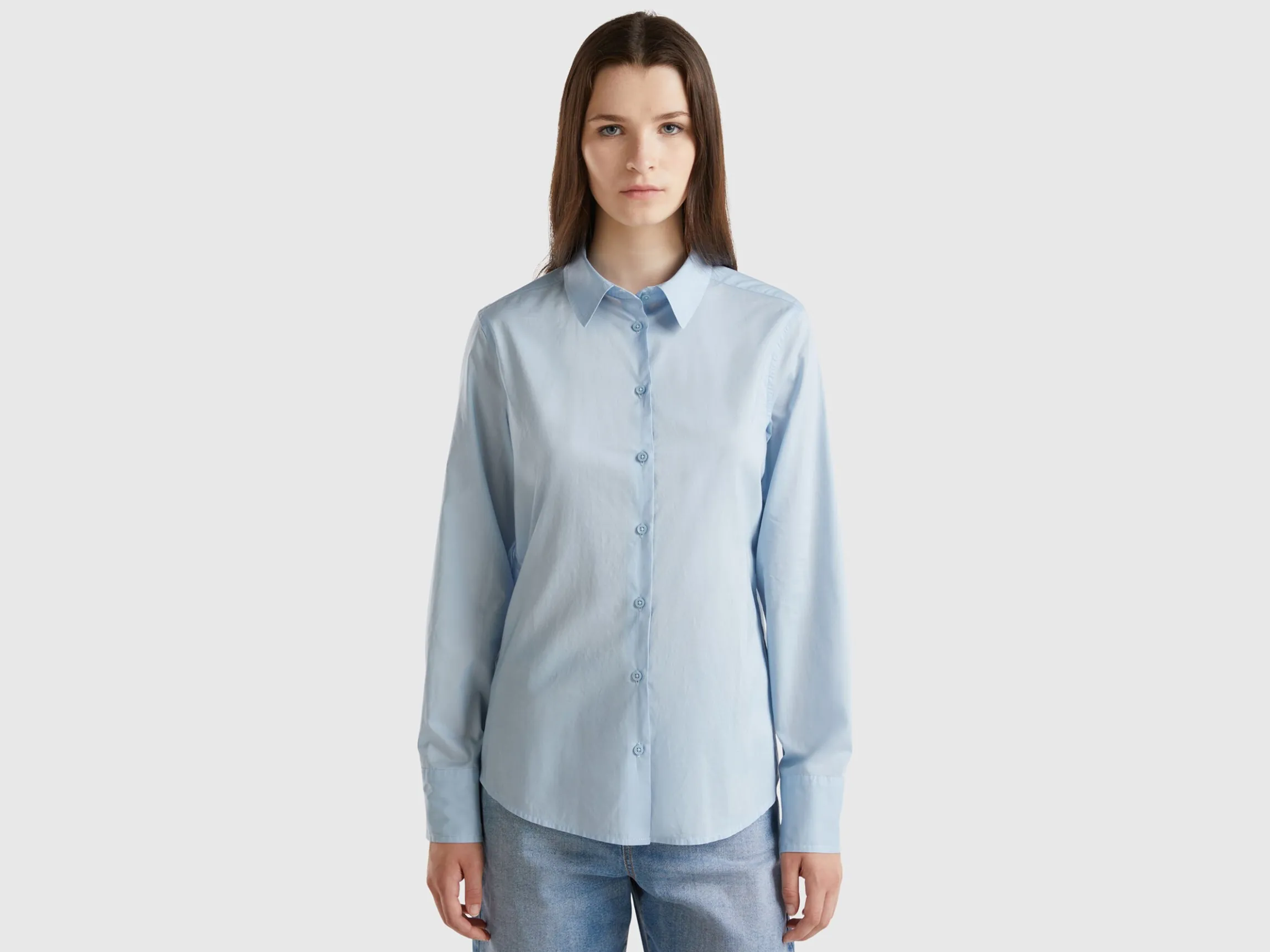 Regular fit shirt in light cotton