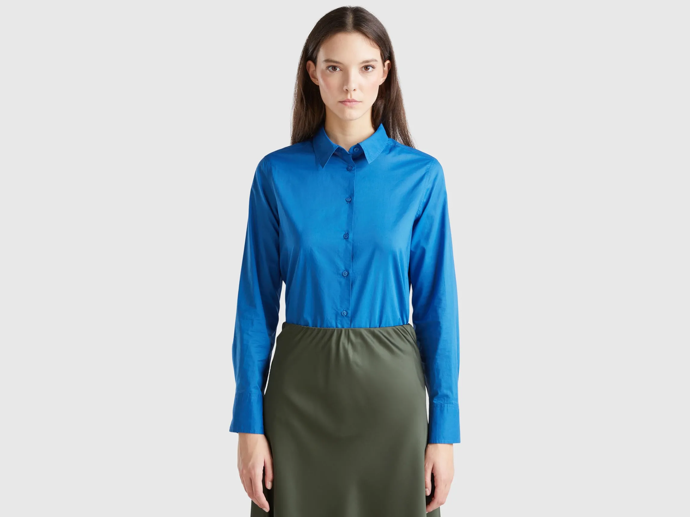 Regular fit shirt in light cotton