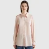 Regular fit shirt in viscose