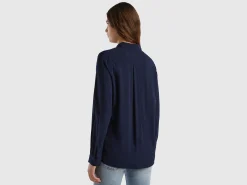 Regular fit shirt in viscose