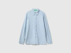 Regular fit shirt in viscose