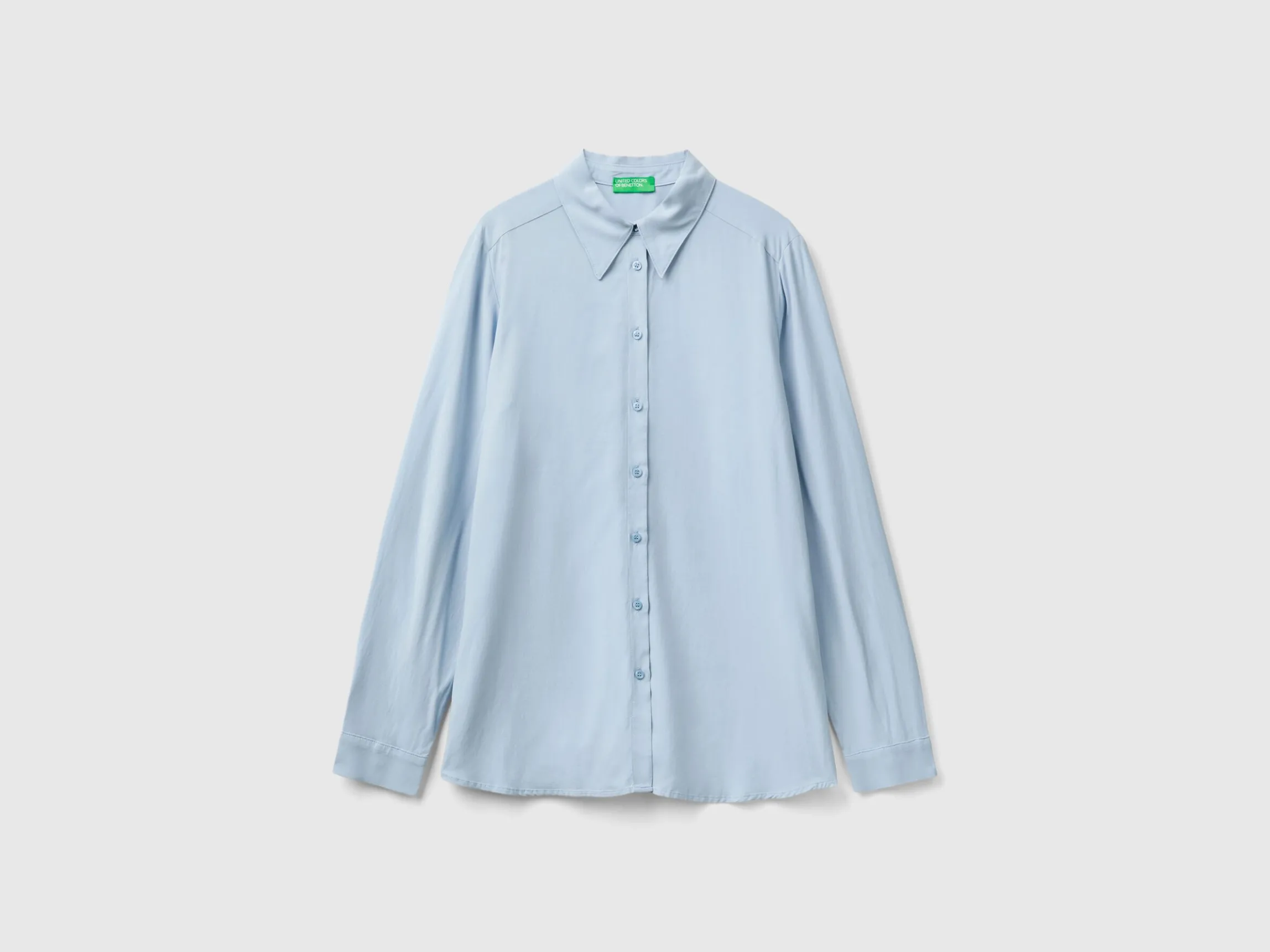 Regular fit shirt in viscose