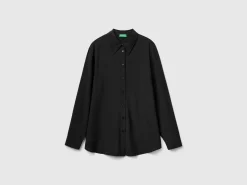 Regular fit shirt in viscose