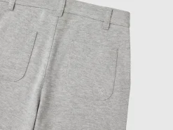 Regular fit trousers with drawstring