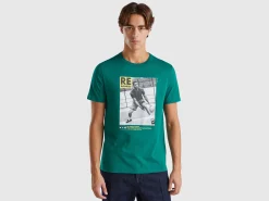 Regular fit t-shirt in organic cotton