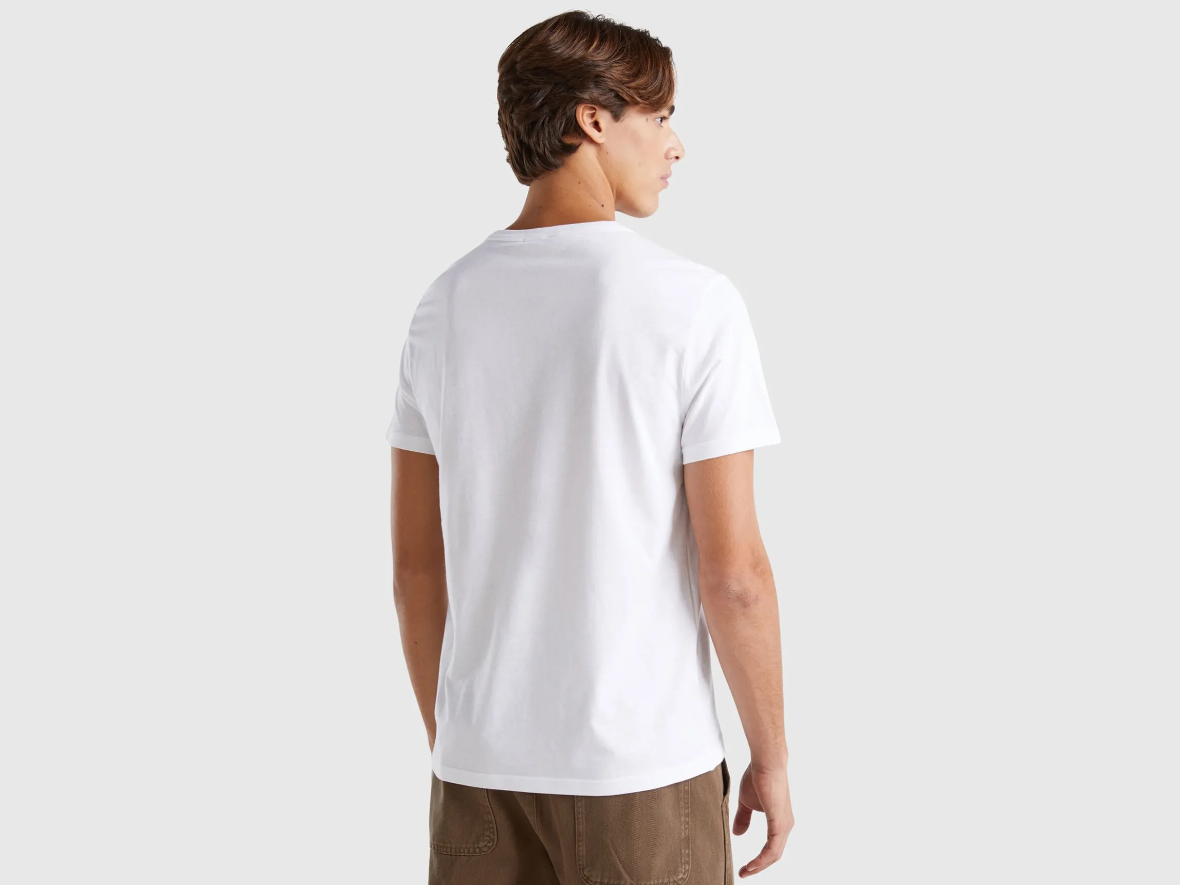 Regular fit t-shirt in organic cotton