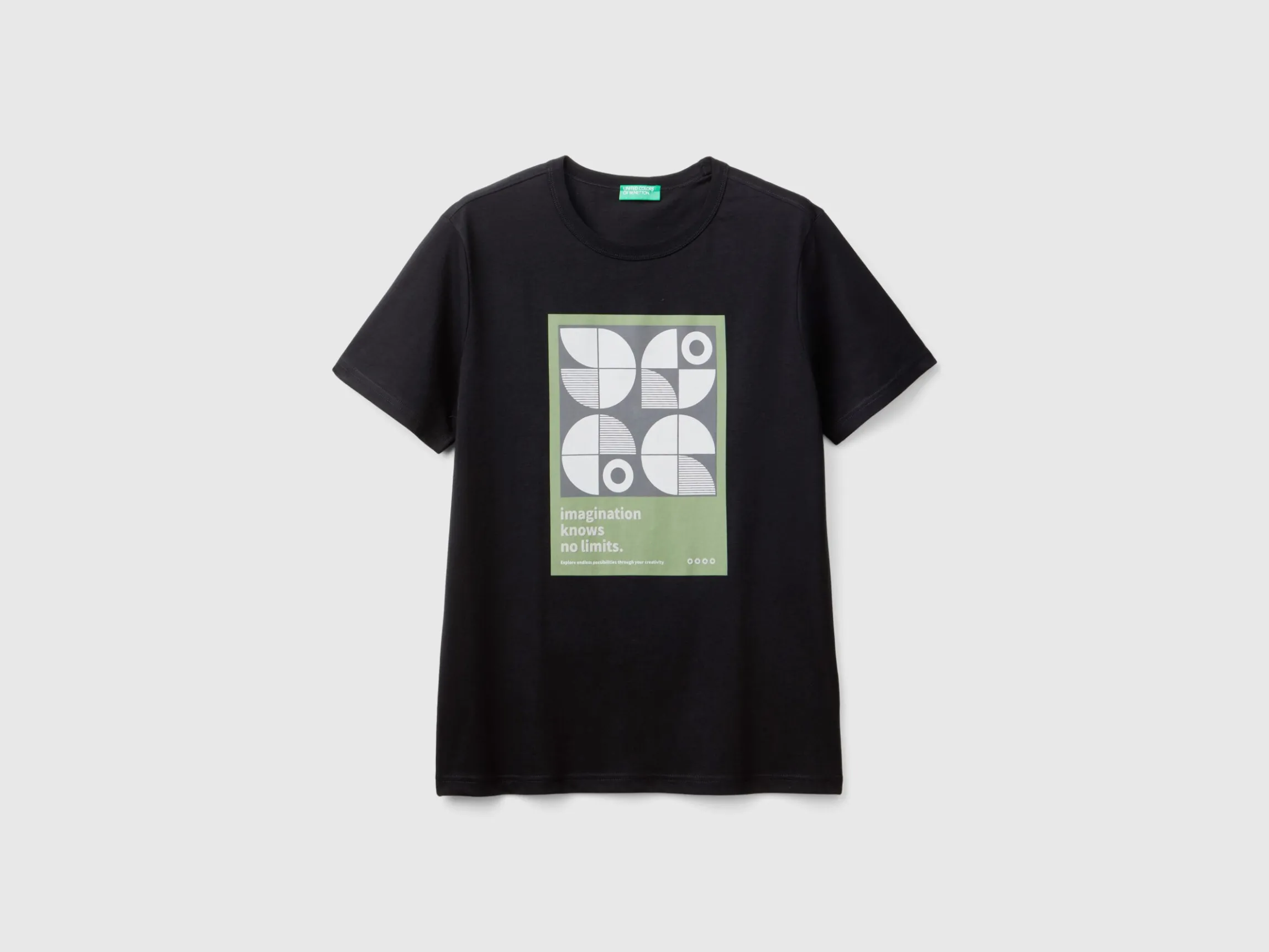 Regular fit t-shirt in organic cotton