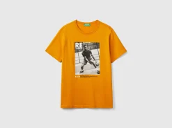 Regular fit t-shirt in organic cotton