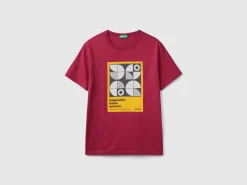 Regular fit t-shirt in organic cotton