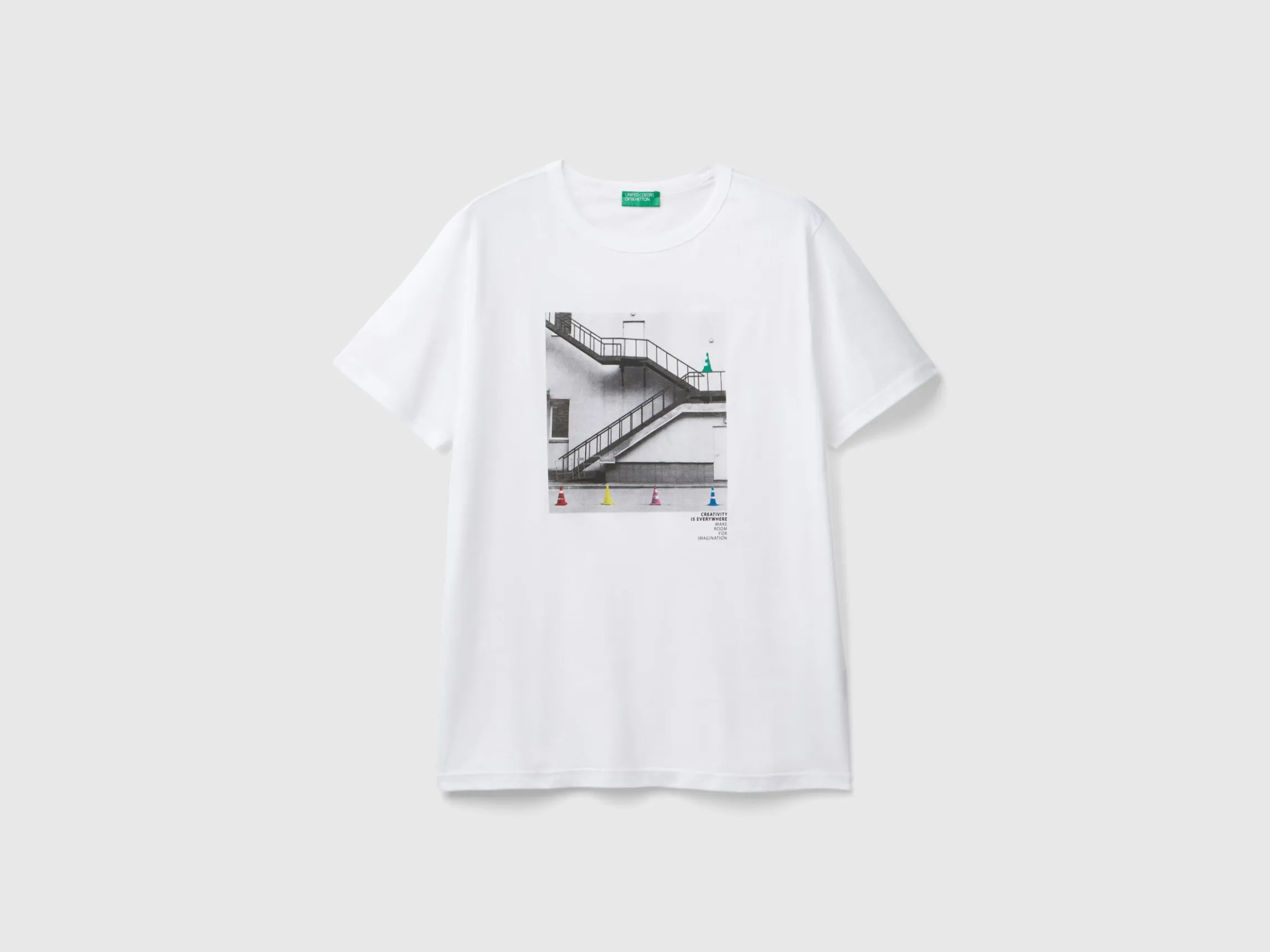 Regular fit t-shirt in organic cotton