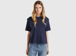 Regular fit t-shirt with creases