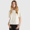 Regular fit t-shirt with creases
