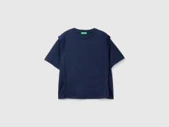 Regular fit t-shirt with creases