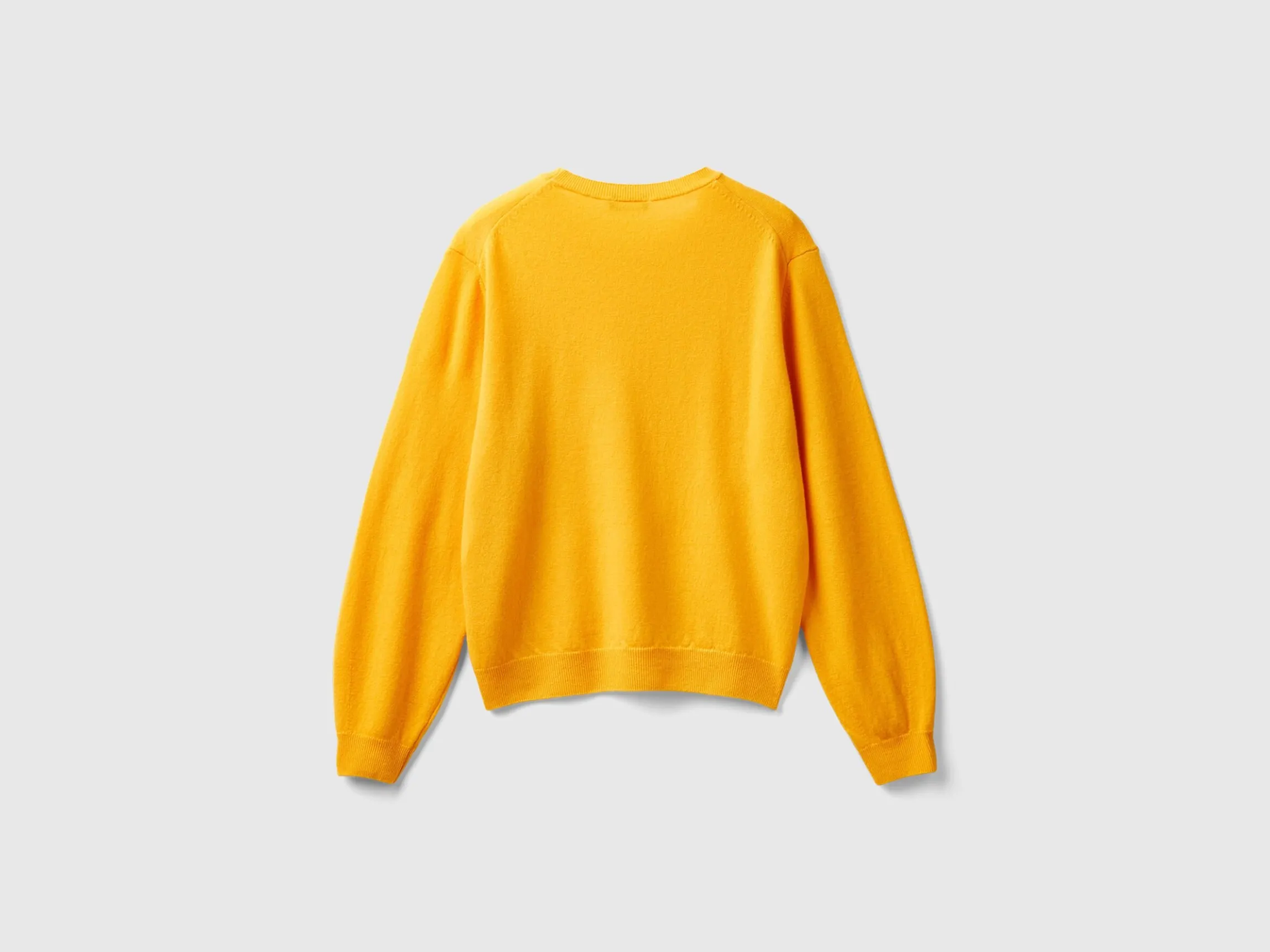 Relaxed fit pure Merino wool sweater