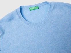 Relaxed fit pure Merino wool sweater