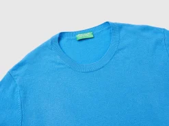 Relaxed fit pure Merino wool sweater