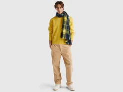 Relaxed fit pure Shetland wool sweater