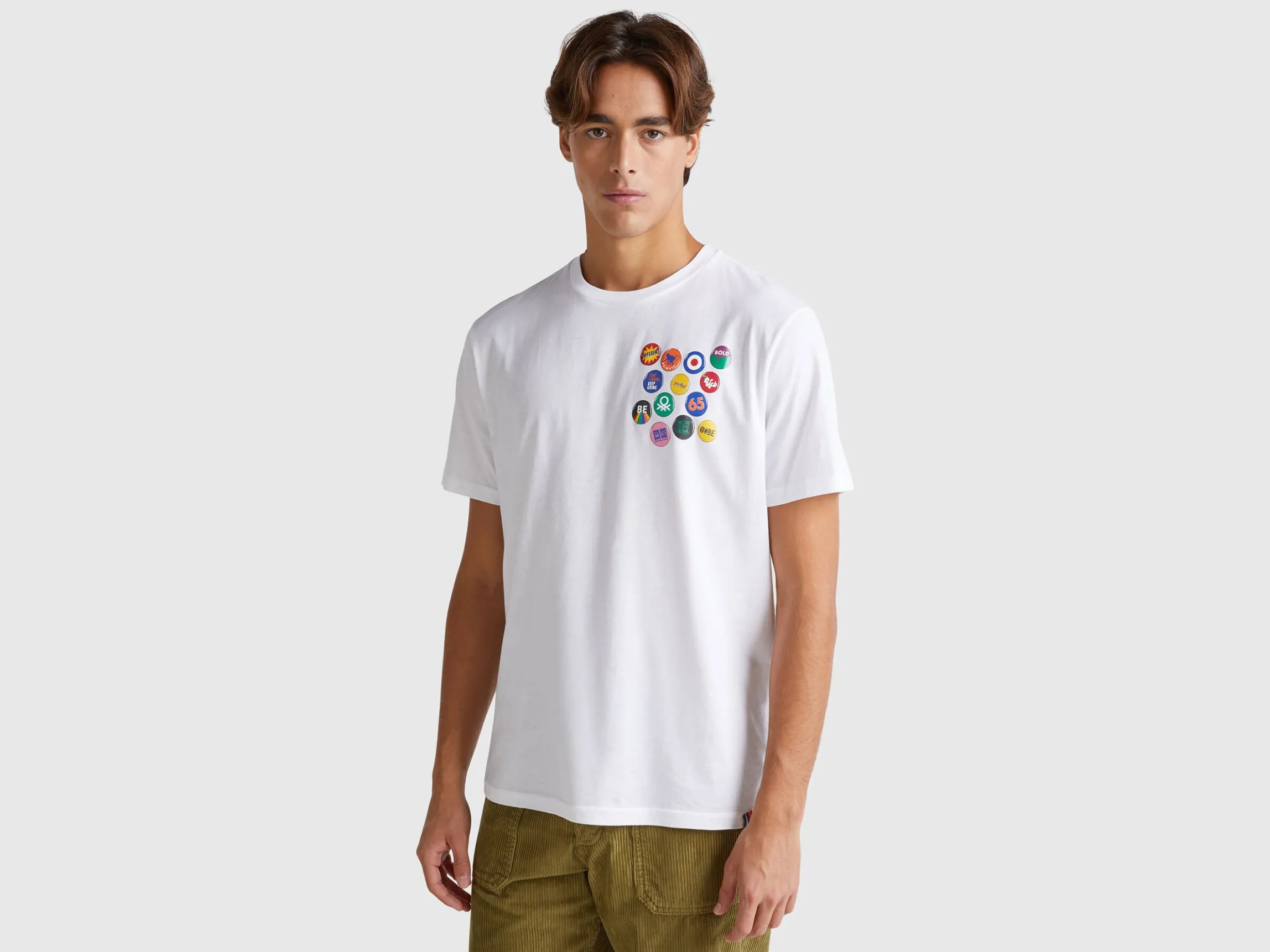 Relaxed fit t-shirt in organic cotton
