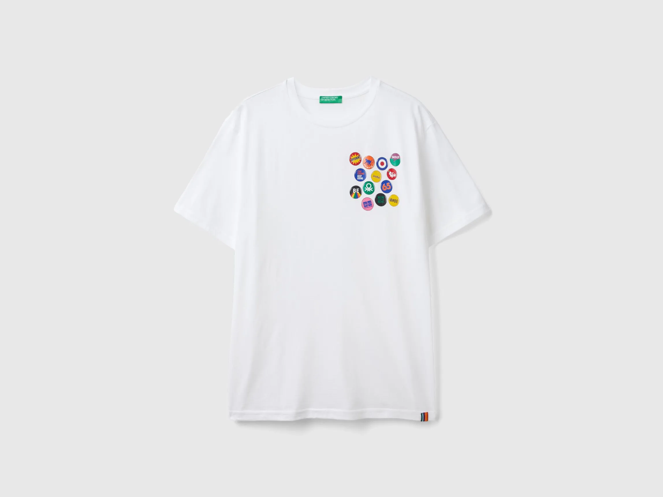 Relaxed fit t-shirt in organic cotton
