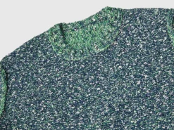 Reversible mohair blend sweater