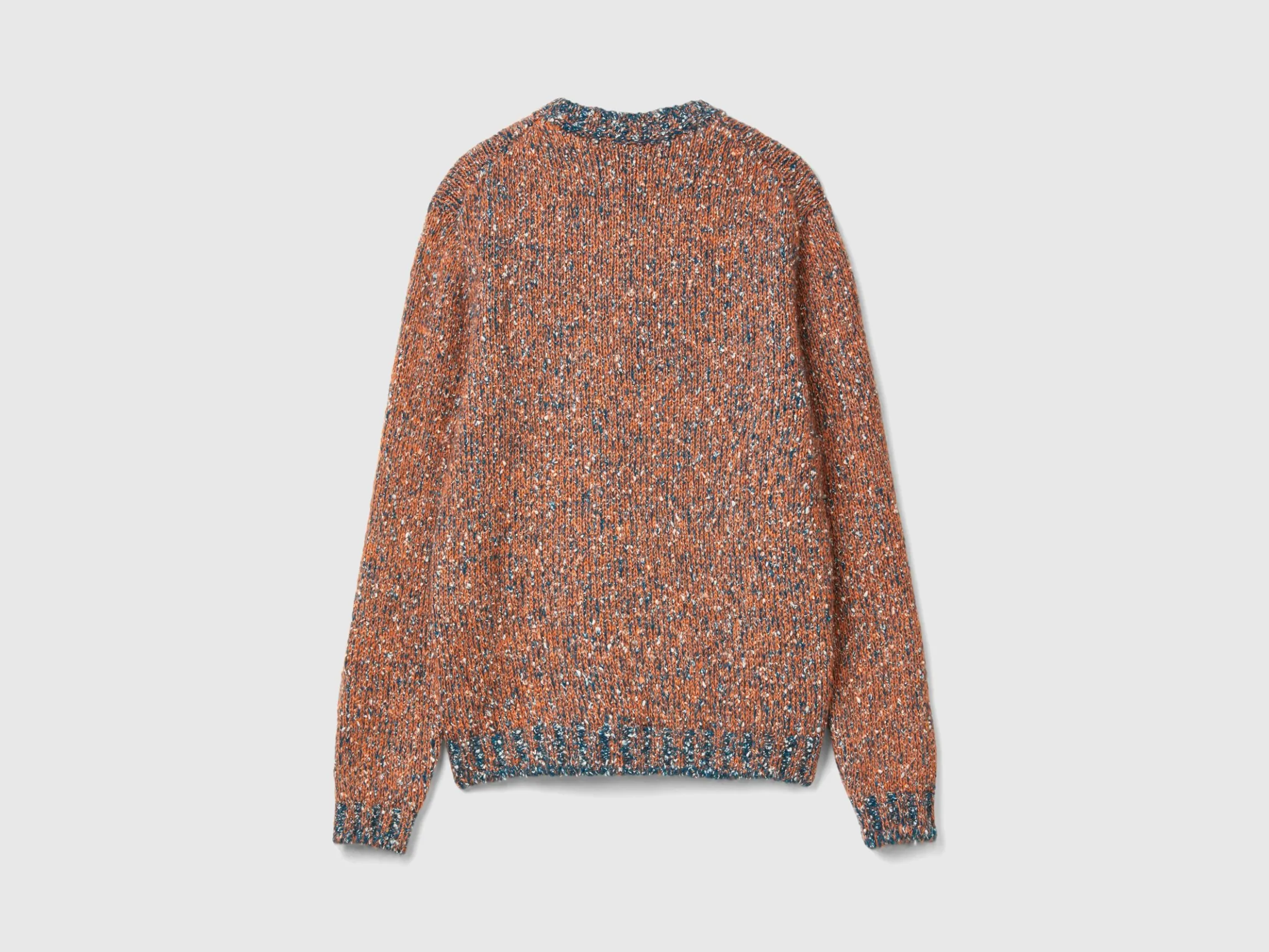 Reversible mohair blend sweater