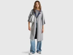 Reversible open coat