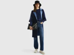 Reversible open coat