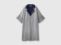 Reversible open coat
