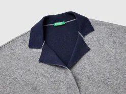 Reversible open coat
