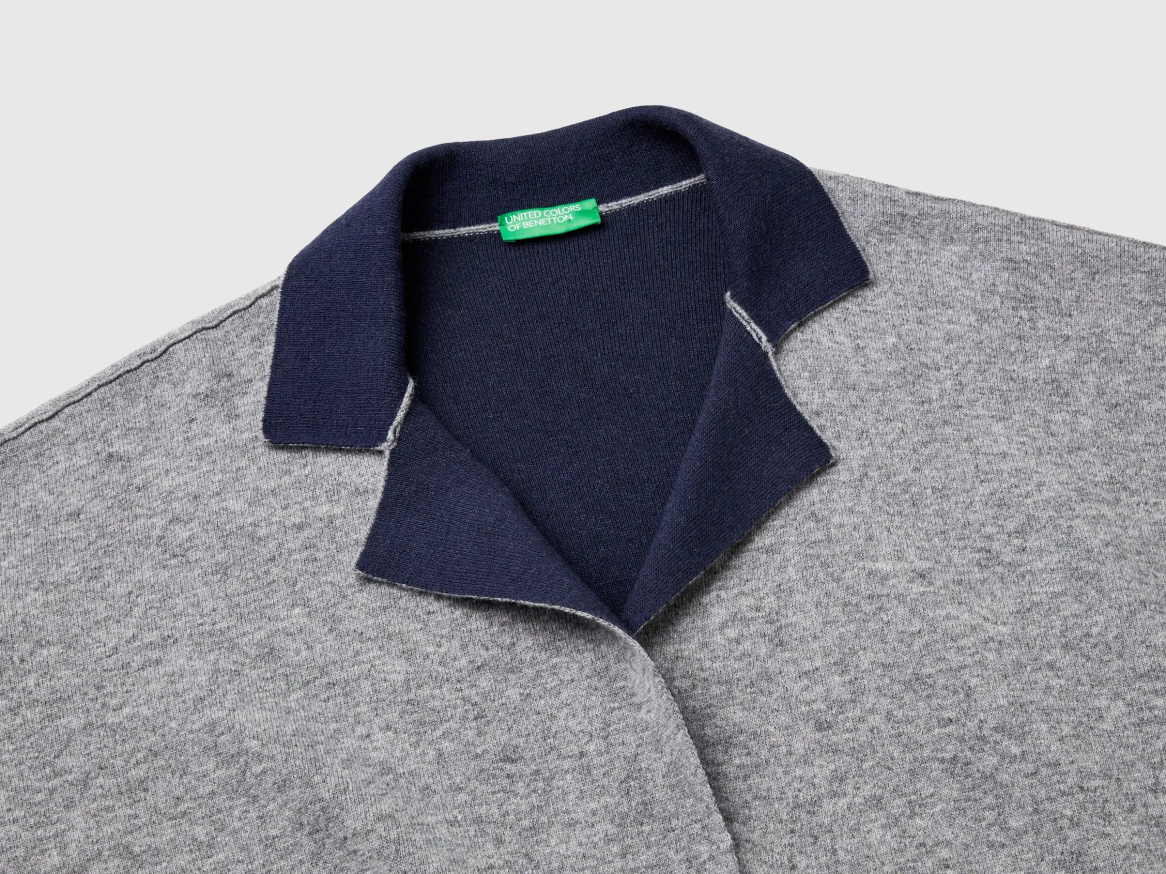 Reversible open coat