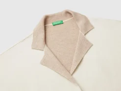 Reversible open coat