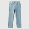 Ribbed chenille trousers