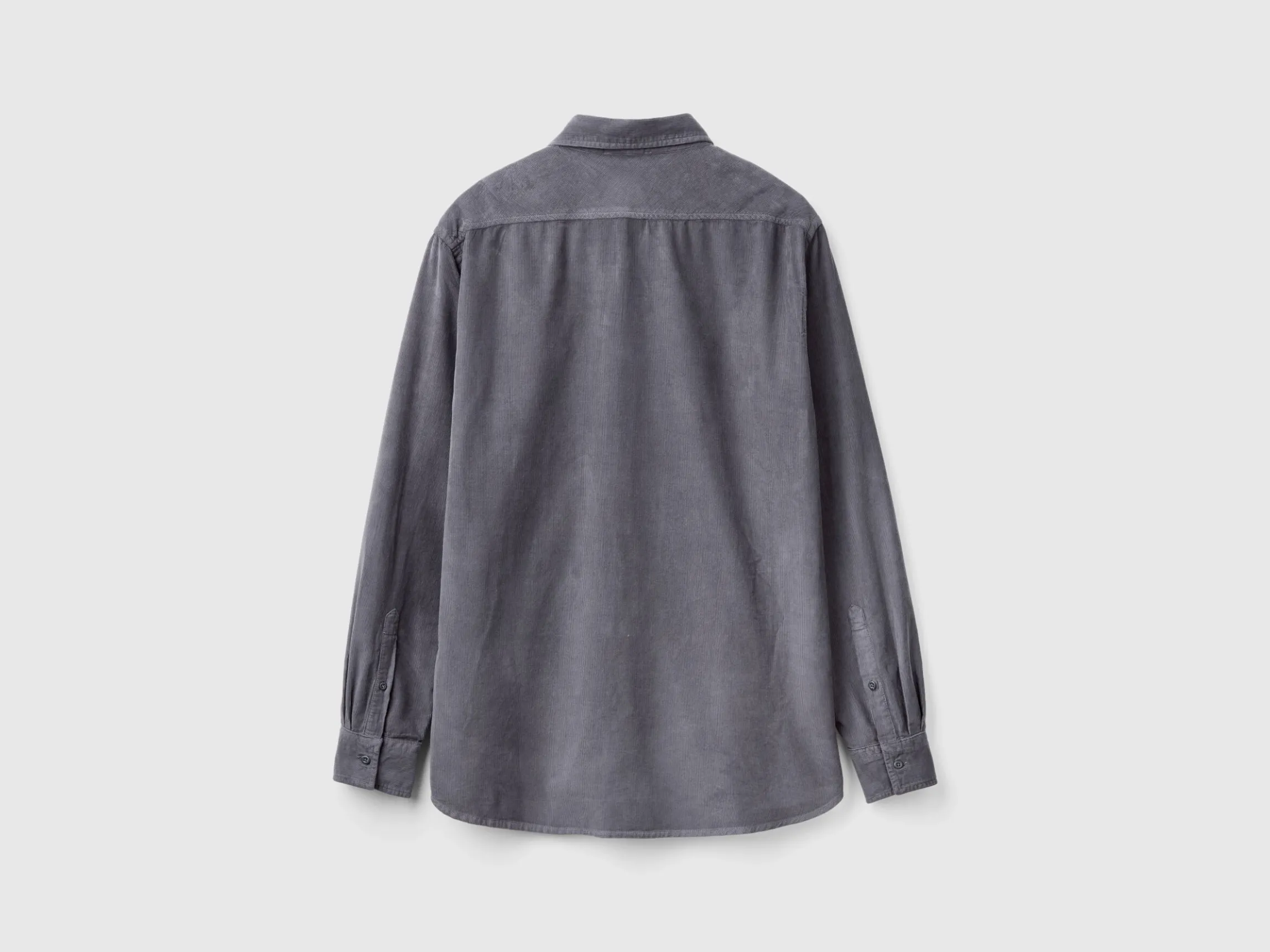 Ribbed velvet shirt