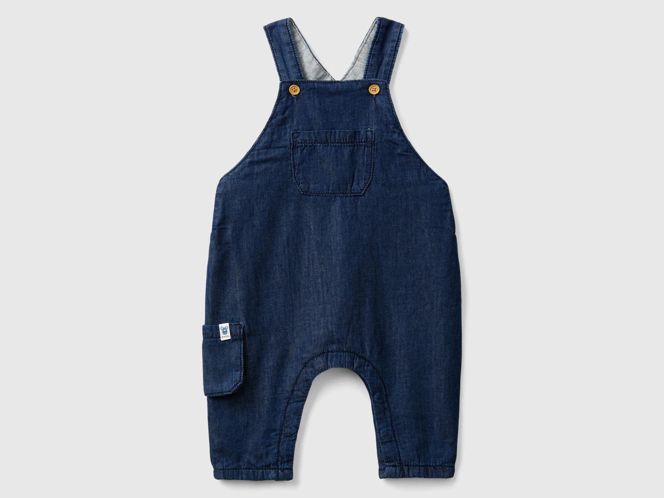 Romper made of chambray