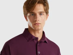 Rugby polo in pure cotton