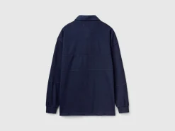 Rugby polo in pure cotton
