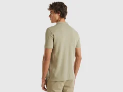 Sage green regular fit polo