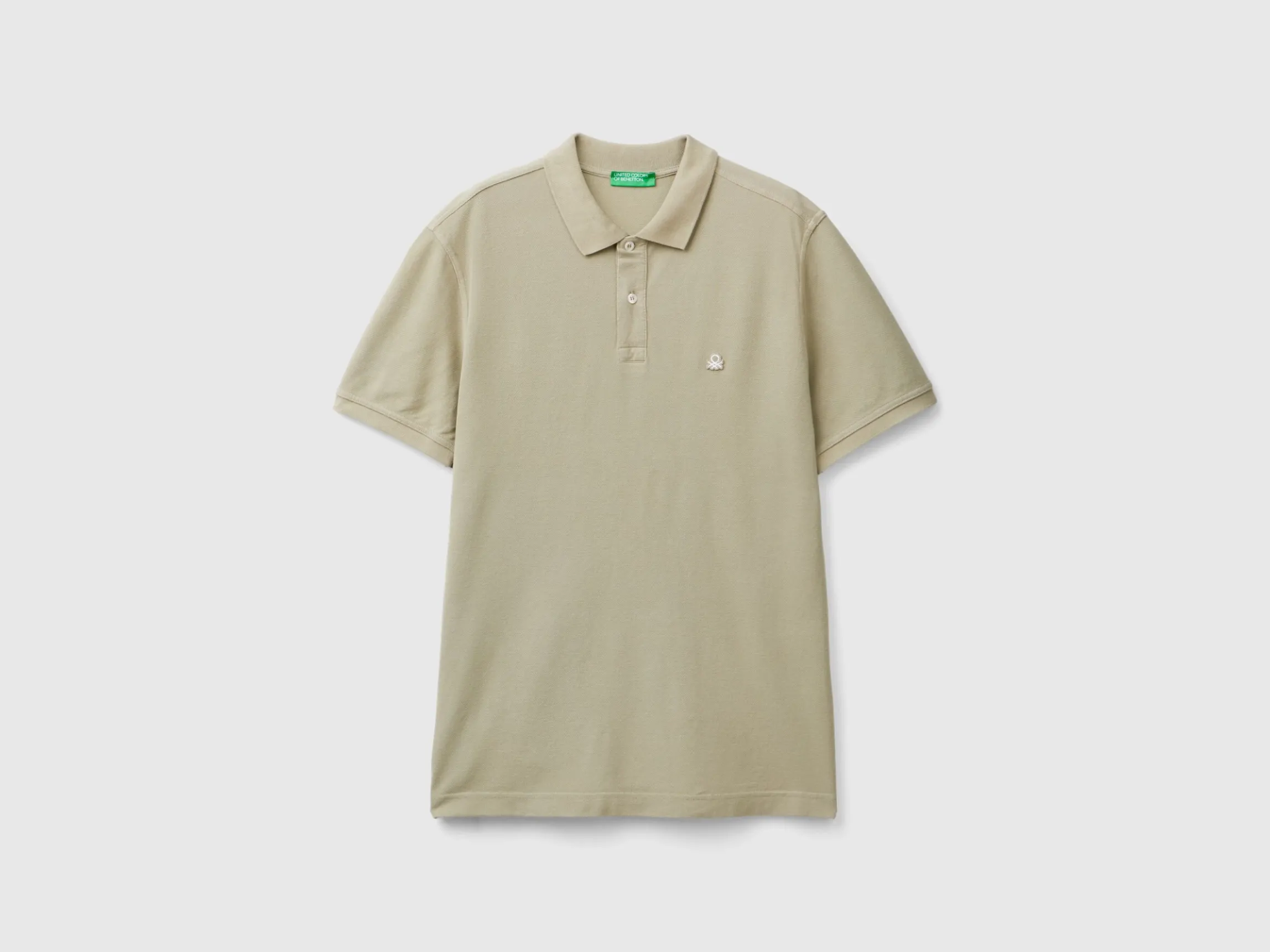 Sage green regular fit polo
