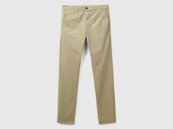 Sage green slim fit chinos