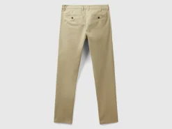 Sage green slim fit chinos