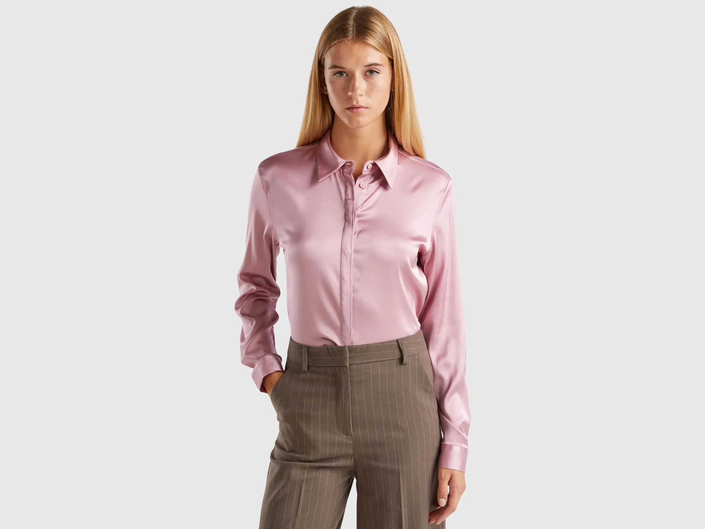 Satin shirt