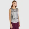 Satin top