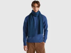 Scarf in wool and cashmere blend