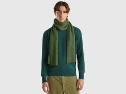Scarf in wool and cashmere blend