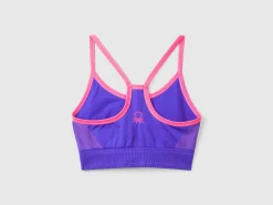 Seamless sports top bra