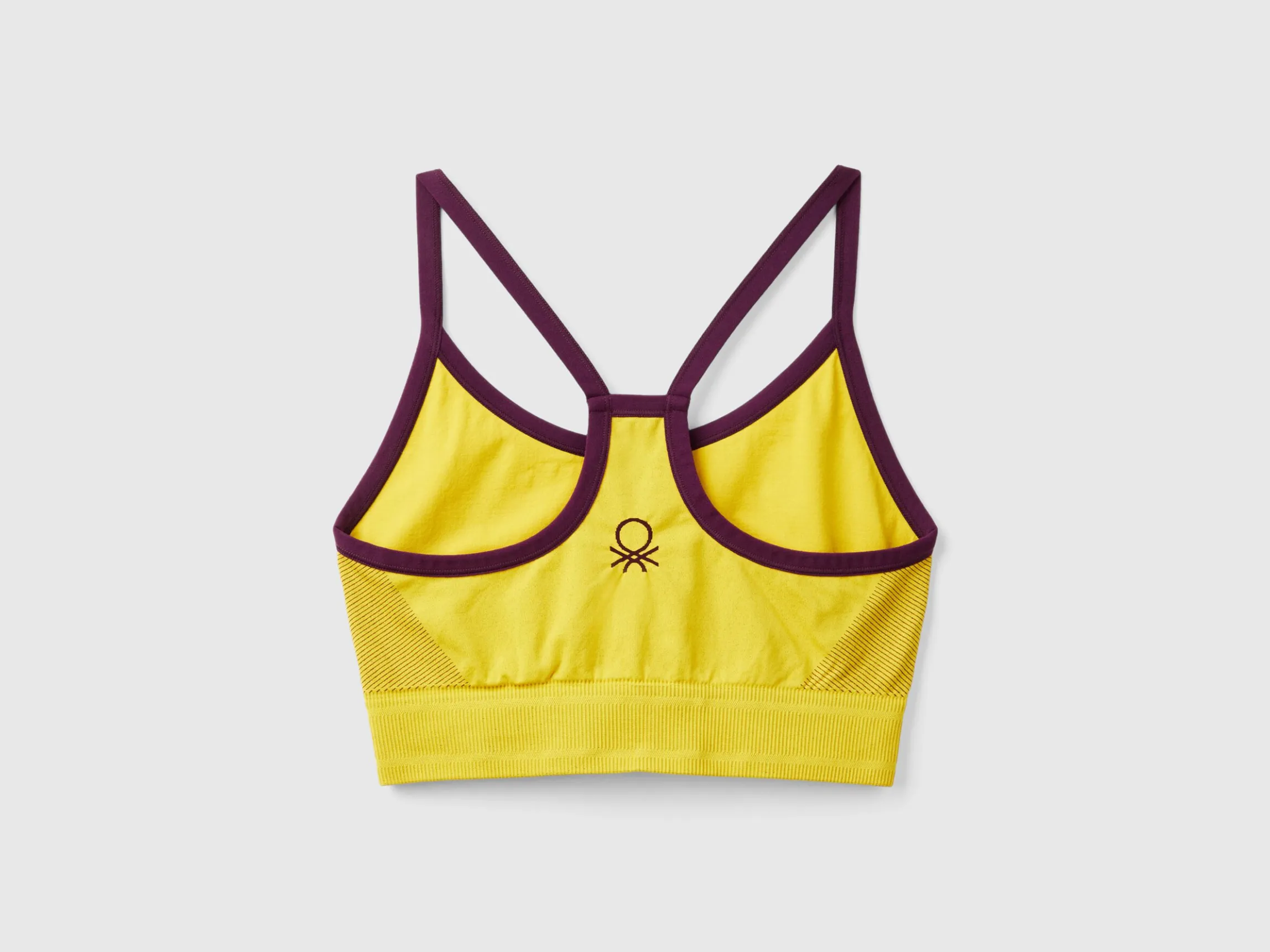 Seamless sports top bra